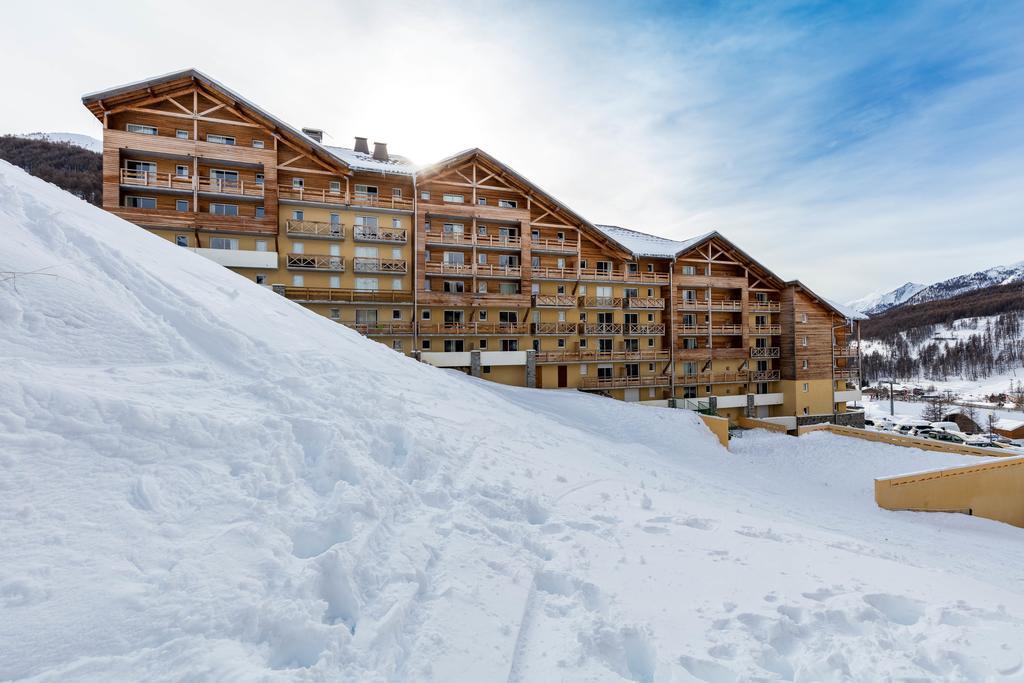 Les Cimes Du Val D'Allos Aparthotel Exterior photo