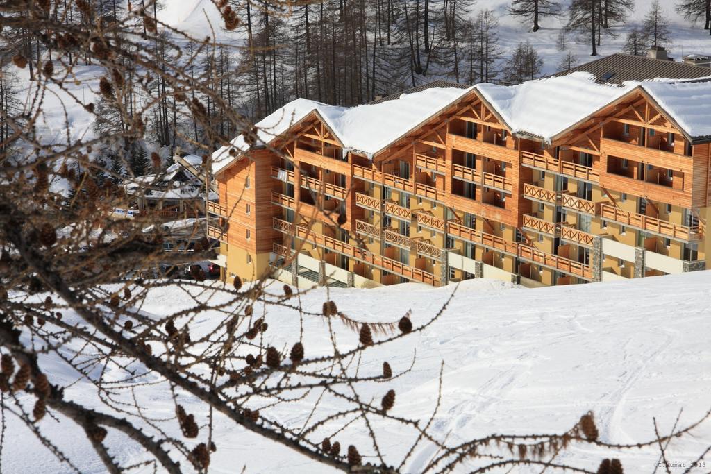 Les Cimes Du Val D'Allos Aparthotel Exterior photo