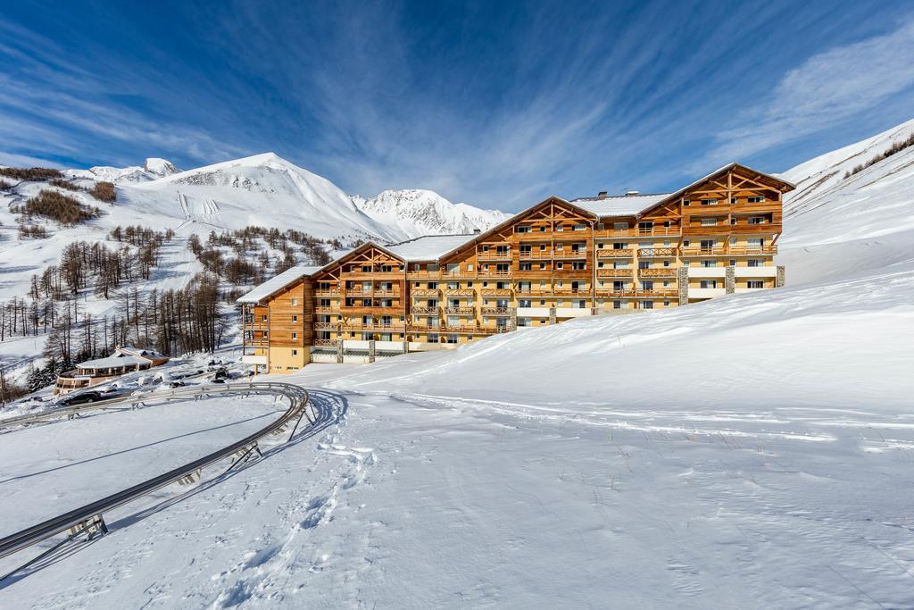 Les Cimes Du Val D'Allos Aparthotel Exterior photo