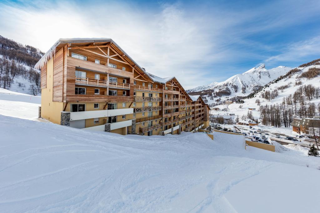 Les Cimes Du Val D'Allos Aparthotel Exterior photo