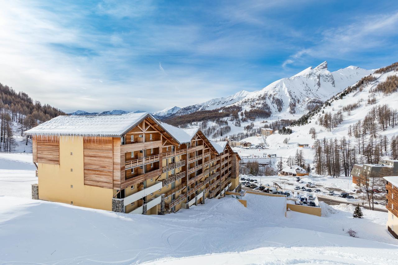 Les Cimes Du Val D'Allos Aparthotel Exterior photo