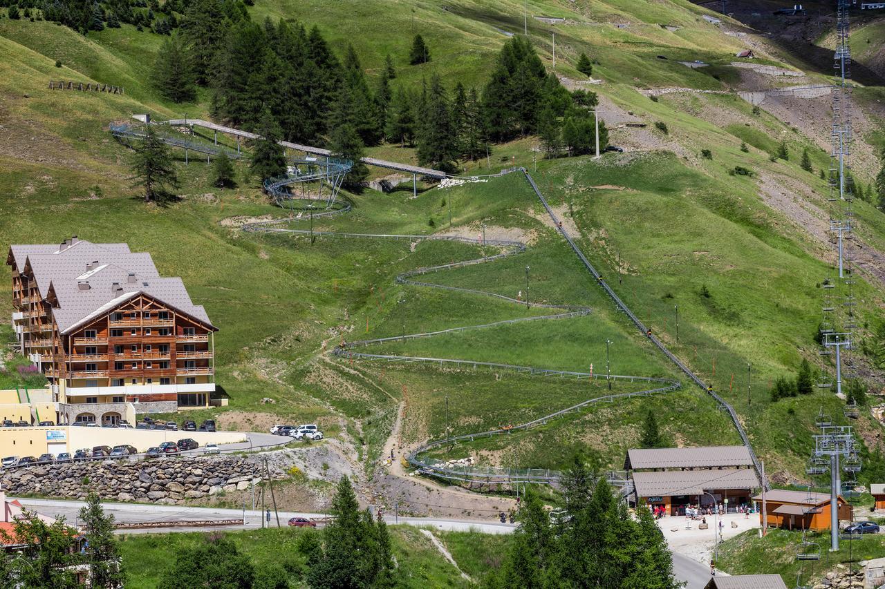 Les Cimes Du Val D'Allos Aparthotel Exterior photo