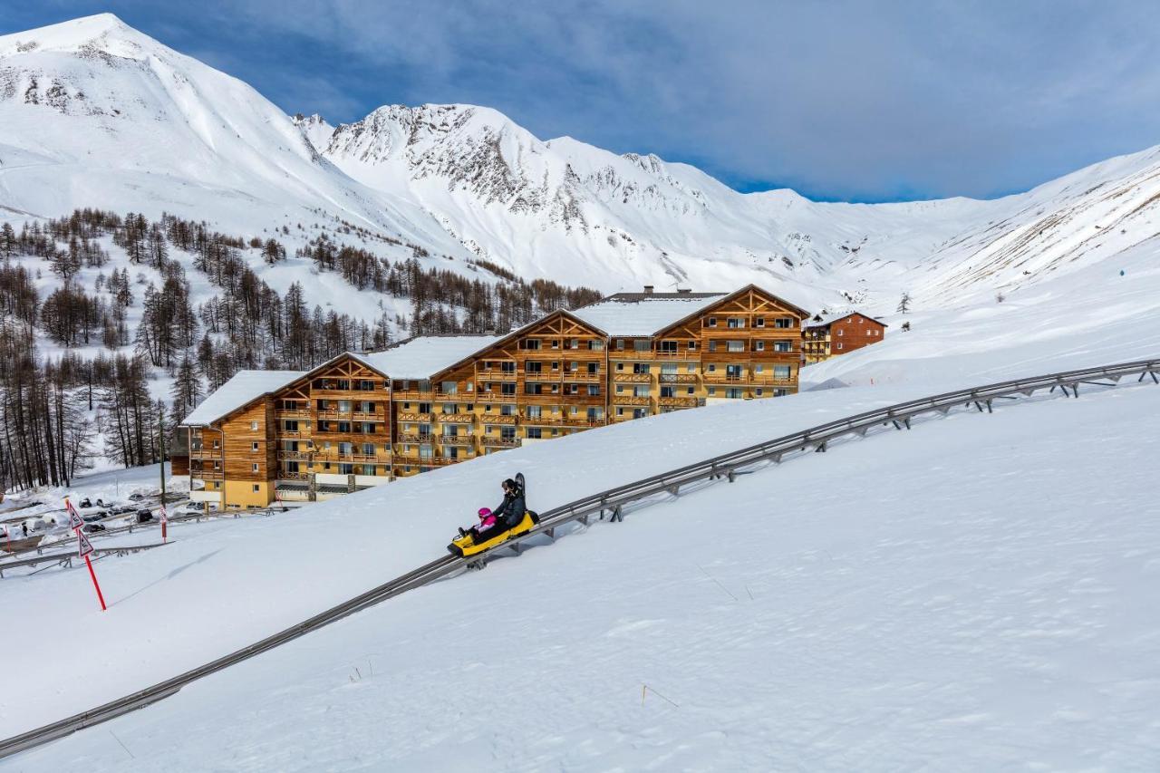 Les Cimes Du Val D'Allos Aparthotel Exterior photo