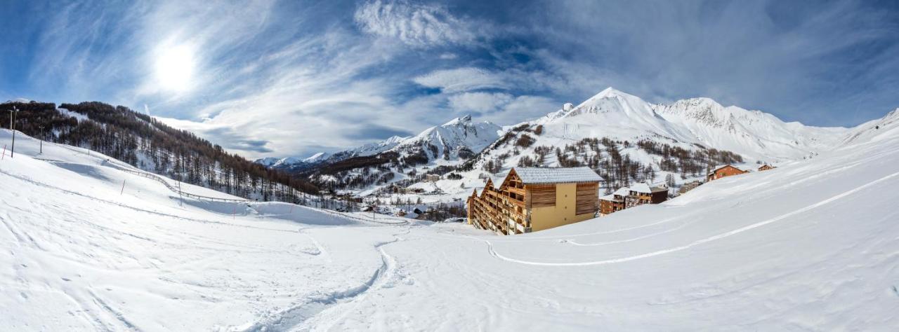 Les Cimes Du Val D'Allos Aparthotel Exterior photo