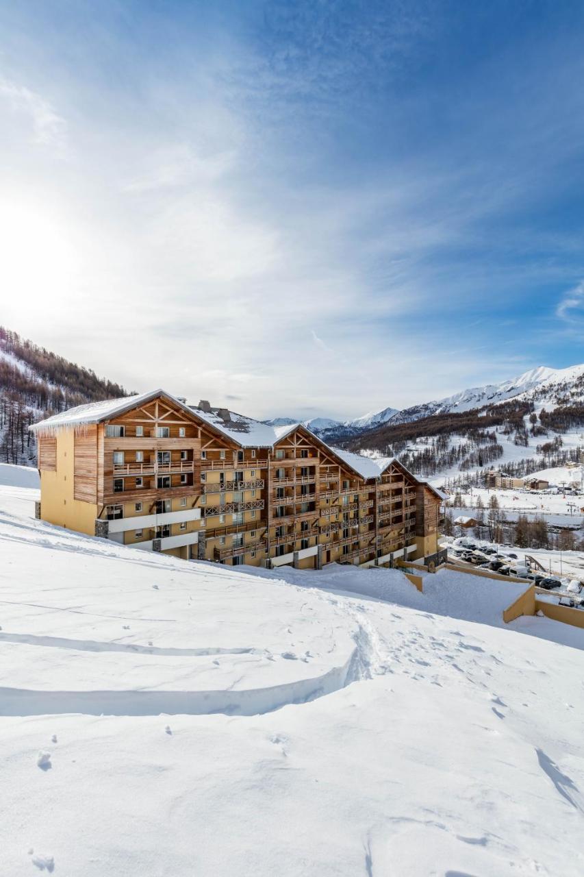 Les Cimes Du Val D'Allos Aparthotel Exterior photo