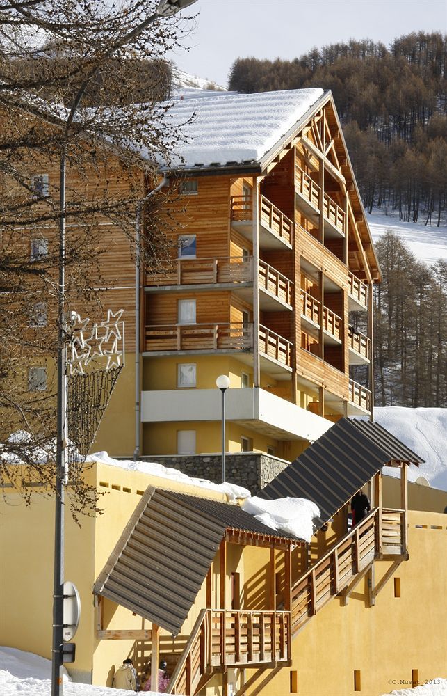 Les Cimes Du Val D'Allos Aparthotel Exterior photo